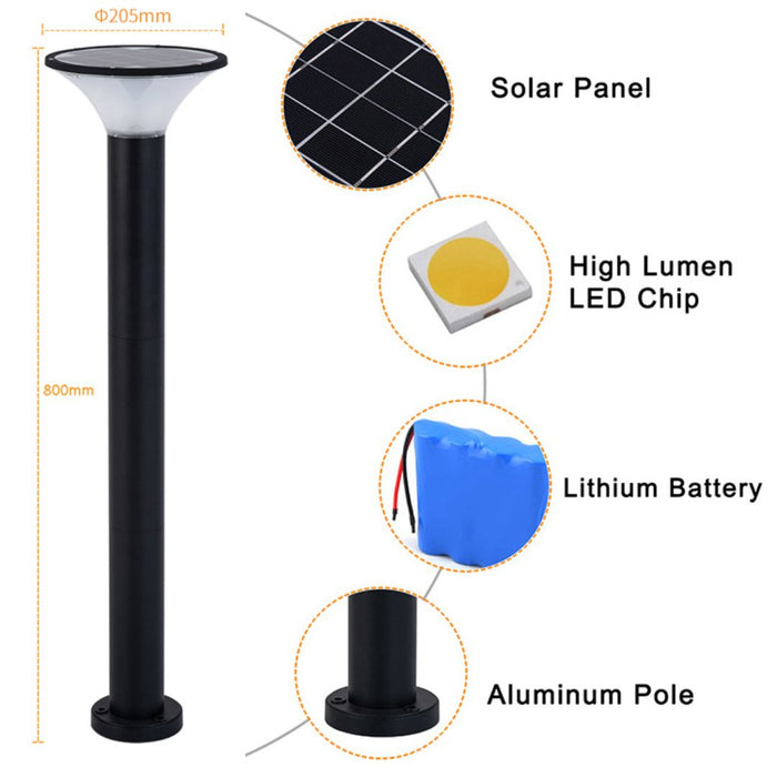 Lampe solaire Led au design moderne