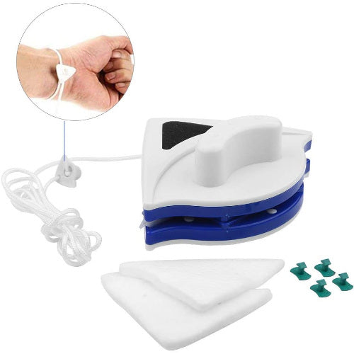 Brosse Magnétique Double Face pour Vitres (15-26mm, Double Vitrage)