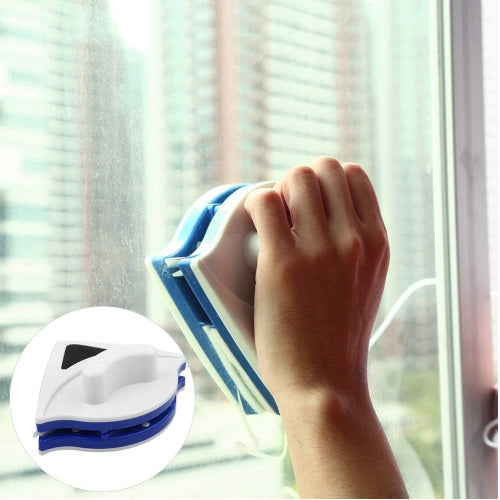 Brosse Magnétique Double Face pour Vitres (15-26mm, Double Vitrage)