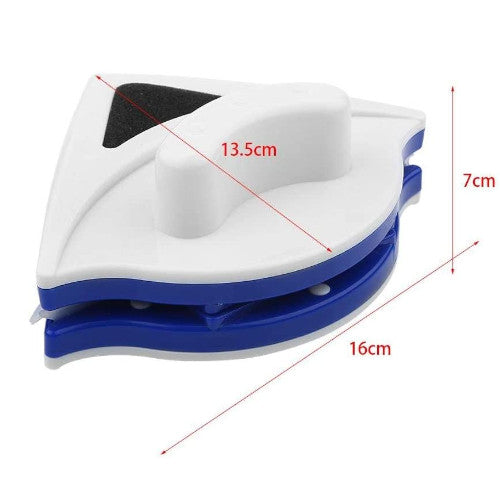 Brosse Magnétique Double Face pour Vitres (15-26mm, Double Vitrage)