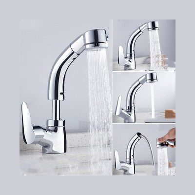 Robinet pour lavabo à hauteur réglable