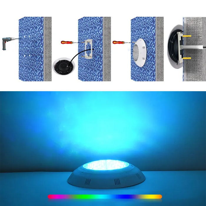 Projecteur LED Piscine 15W Étanche IP68 – V-TAC CCT Multicolore