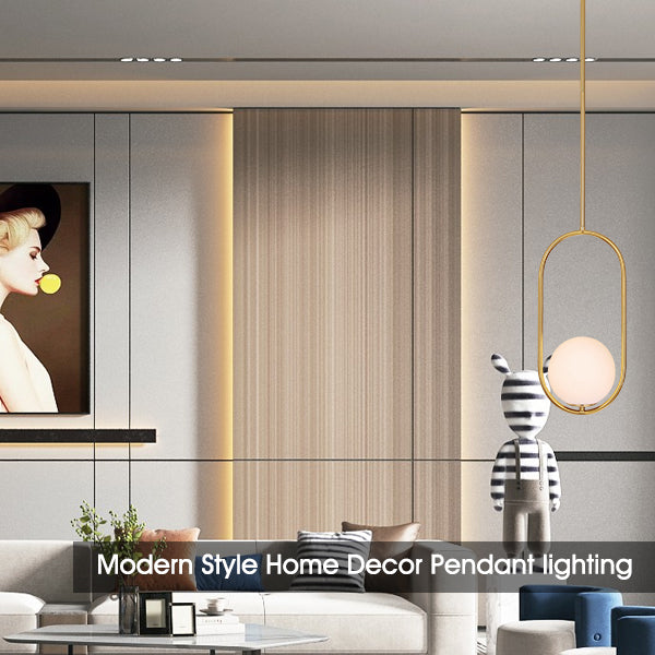 Suspension LED dorée V-TAC VT-7722 – Ø200×400 mm | Lustre design moderne