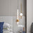 Suspension LED 15W noire & blanche – Design moderne 3000K
