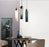 Suspension LED V-TAC VT-75009 – Verre Fumé Design Moderne