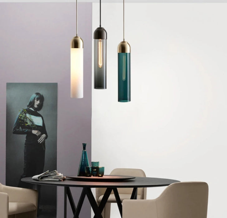 Suspension LED V-TAC VT-75009 – Verre Fumé Design Moderne