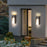 Applique murale LED extérieure 18W – Design moderne en alliminum