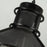 Suspension V-TAC Métal Noir Ø25 cm – Design Industriel avec Maille