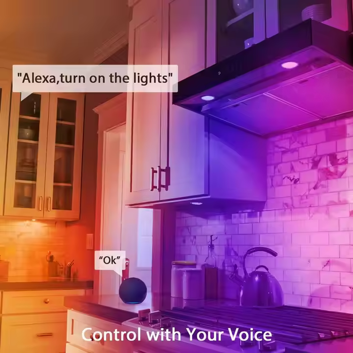 V-TAC Spot LED GU10 RGB + 3000K 3.5W avec Télécommande (Pack de 2)