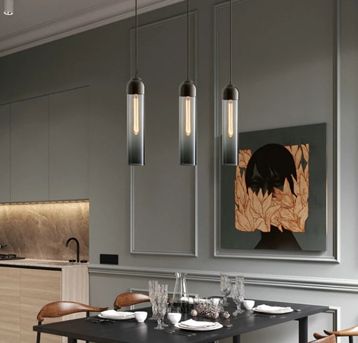 Suspension LED V-TAC VT-75009 – Verre Fumé Design Moderne