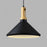 Suspension LED V-TAC Moderne – Abat-jour Noir & Finition Bois