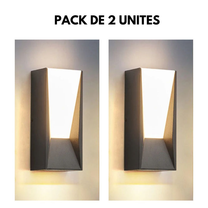 Applique murale LED extérieure 18W – Design moderne en alliminum
