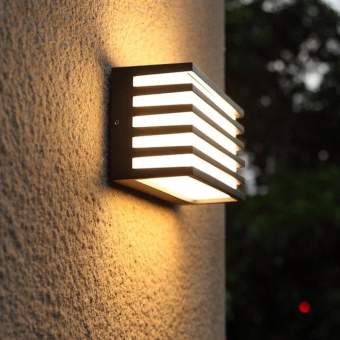 Applique murale LED extérieure luxe 12W – Design moderne