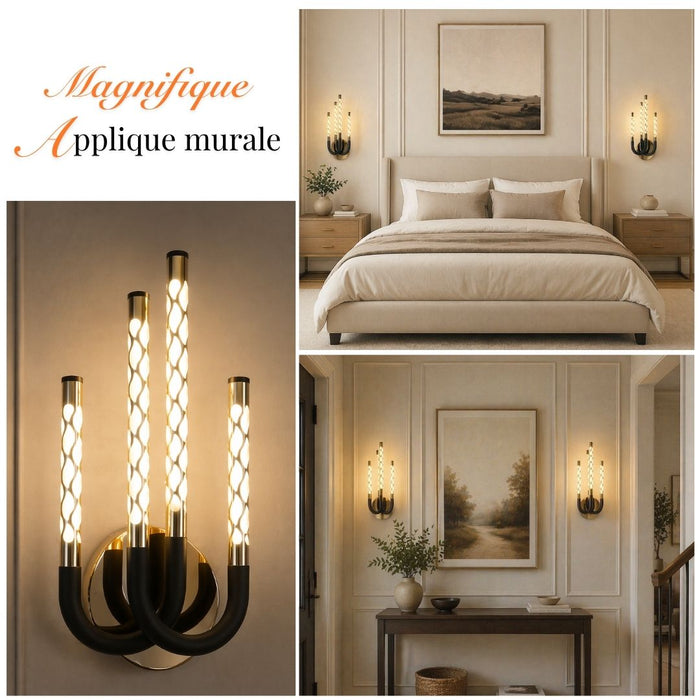Applique Murale LED Design Moderne – Lumière Chaude 3000K