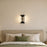 Applique murale LED design décoratif 14W – aluminium noir