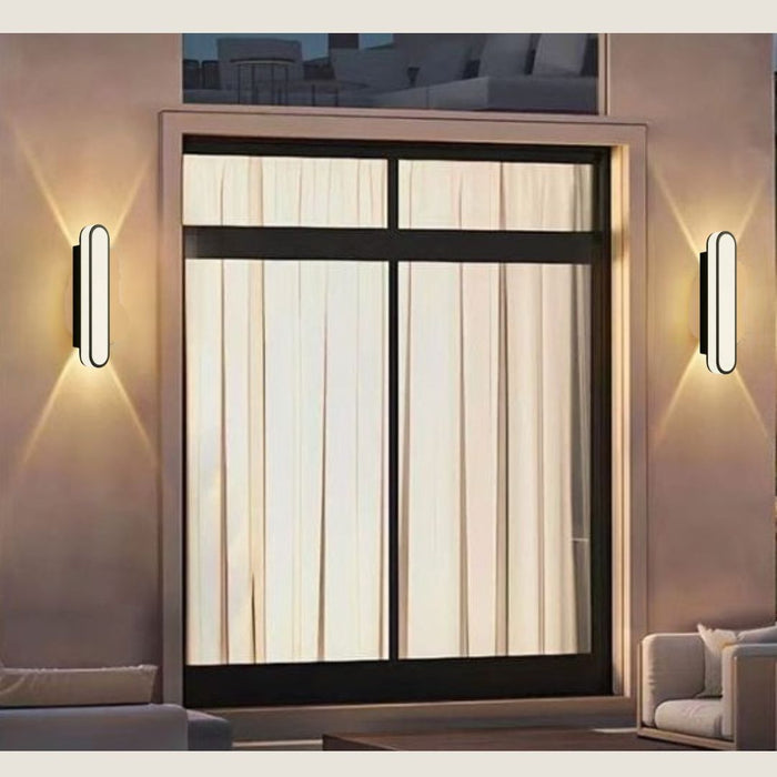 Applique murale LED design ovale – Éclairage moderne et élégant