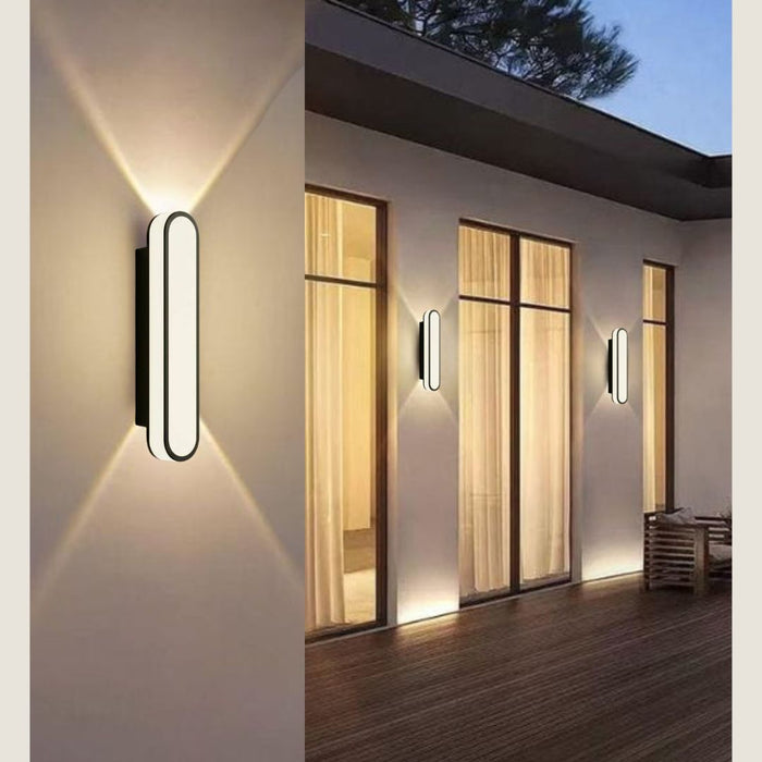 Applique murale LED design ovale – Éclairage moderne et élégant