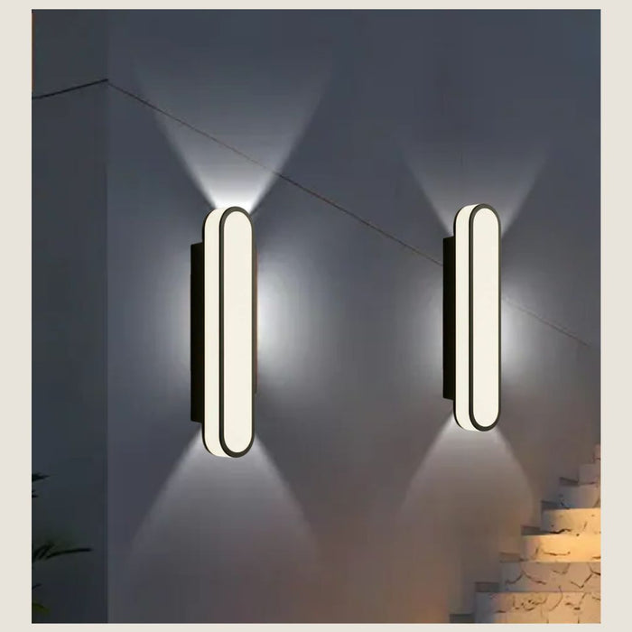 Applique murale LED design ovale – Éclairage moderne et élégant