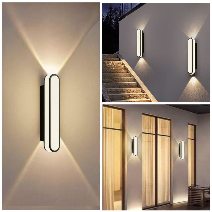 Applique murale LED design ovale – Éclairage moderne et élégant