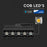 Spot LED Linéaire sur Rail 12W Noir V-TAC – CRI 90