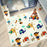Tapis de jeu pliable pour enfant