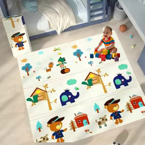 Tapis de jeu pliable pour enfant
