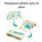 Tapis de jeu pliable pour enfant