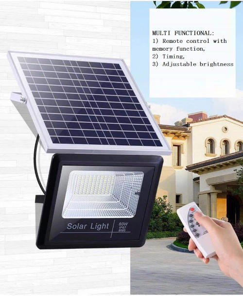 Projecteur LED solaire extérieure - IP67 120 W