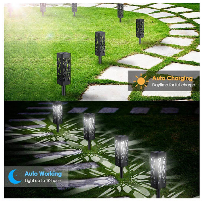 2 x Lampes de jardin solaire à Led