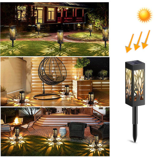 2 x Lampes de jardin solaire à Led