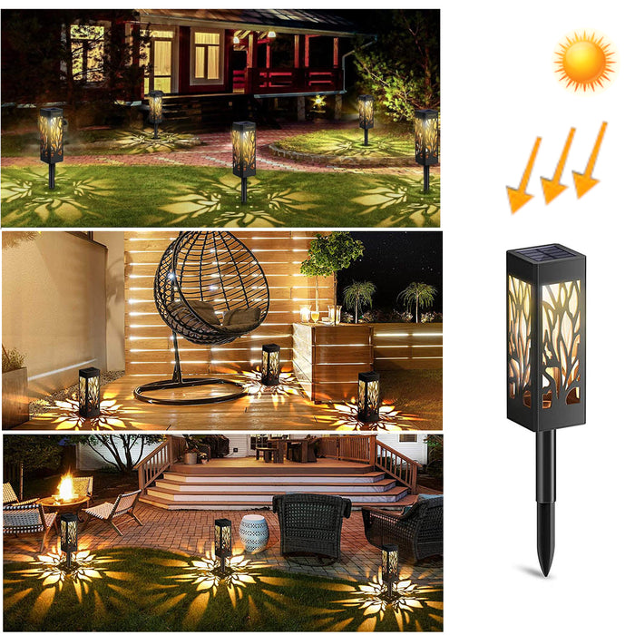 2 x Lampes de jardin solaire à Led