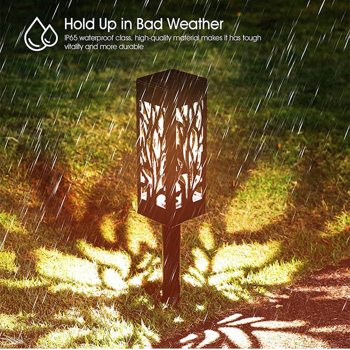 2 x Lampes de jardin solaire à Led