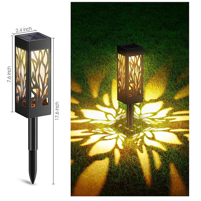 2 x Lampes de jardin solaire à Led